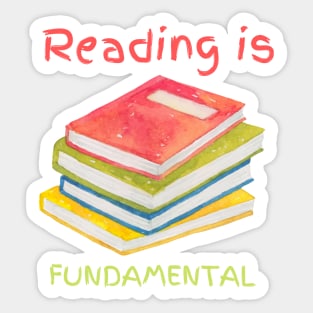 Reading is Fundamental Sticker